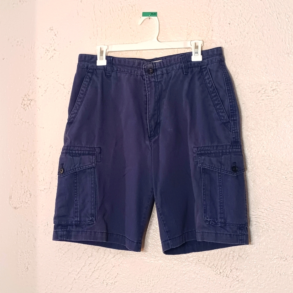 Izod Men's Cargo Shorts, 32 waist, 100% Cotton
